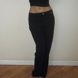 Calvin Klein Black Boot Leg Pants